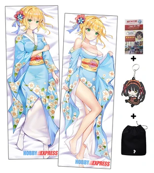 

Hobby Express Saber Dakimakura Japanese Otaku Waifu Hugging Body Pillow Cover H3922A