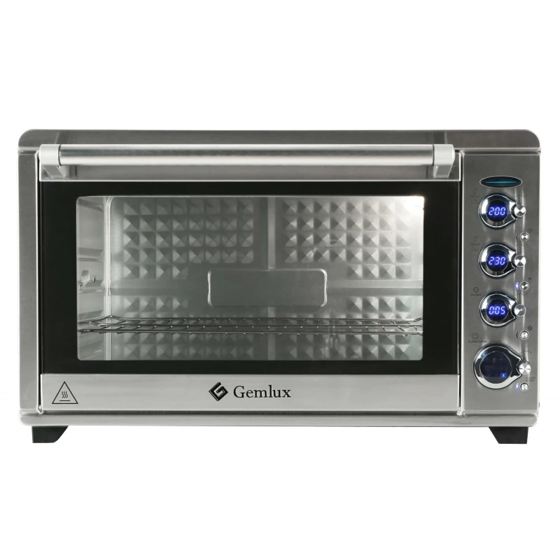 Мини печь GEMLUX GL OR 2265LUX (мощность 2200 Вт объем 65 л электронное управление корпус из