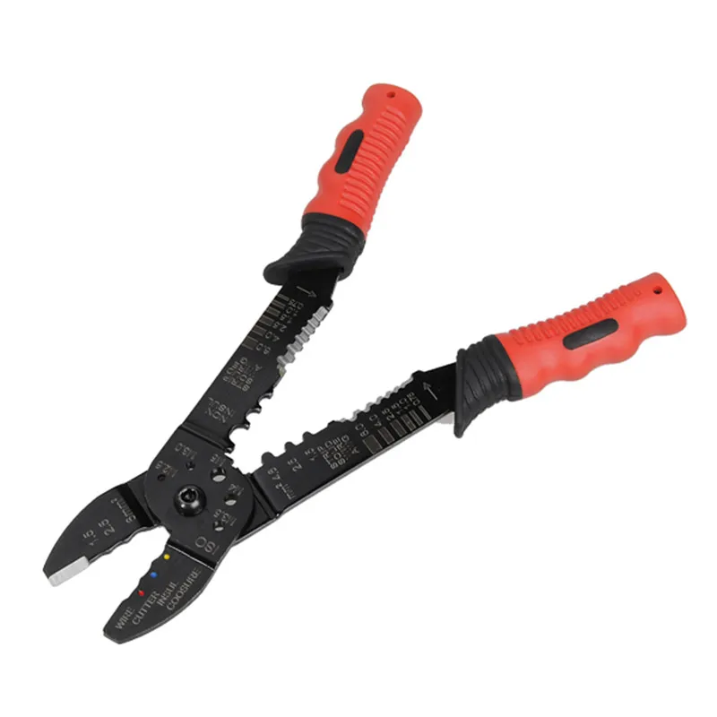 DANIU FS-051 5 в 1 многофункциональная проволочная Резка зачистки обжимные плоскогубцы терминалы обжимные Зажимные инструменты Высокоуглеродистая сталь
