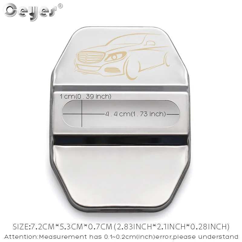 5Colors JDM door lock cover for Mercedes Benz W204 W205 For Bmw Mini X1 X3 X4 X5