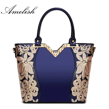 

Drop Shipping Luxury Beautiful Business Ladies Handbag Floral Diamonds Women Handbag Top Quality Classic Shoulder Bag Sac A Main