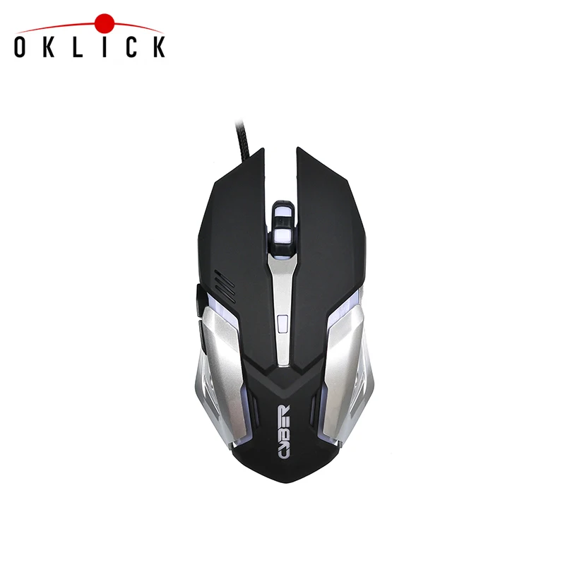 все цены на Gaming mouse Oklick 855G CYBER онлайн
