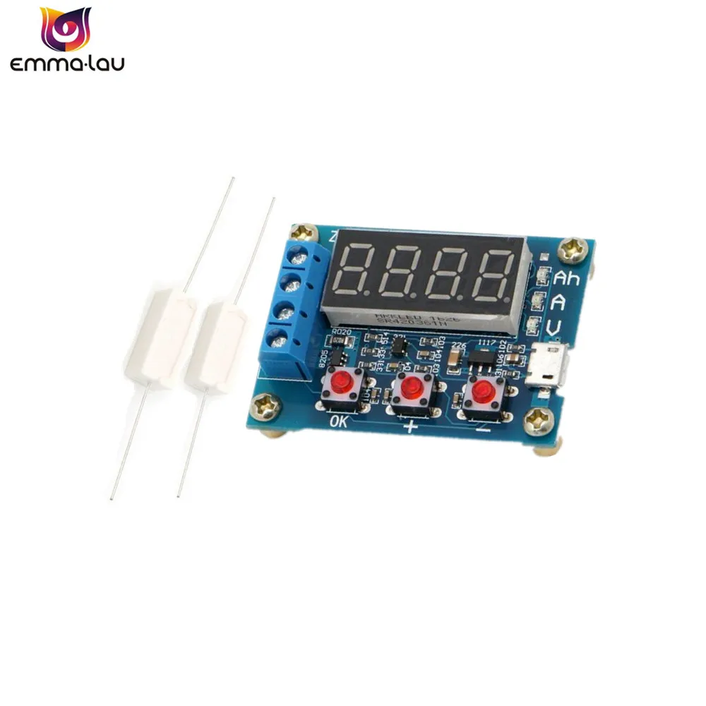 ZB2L3 1 2 V 12V 18650 литий ионный аккумулятор тестер емкости + Сопротивление микро USB