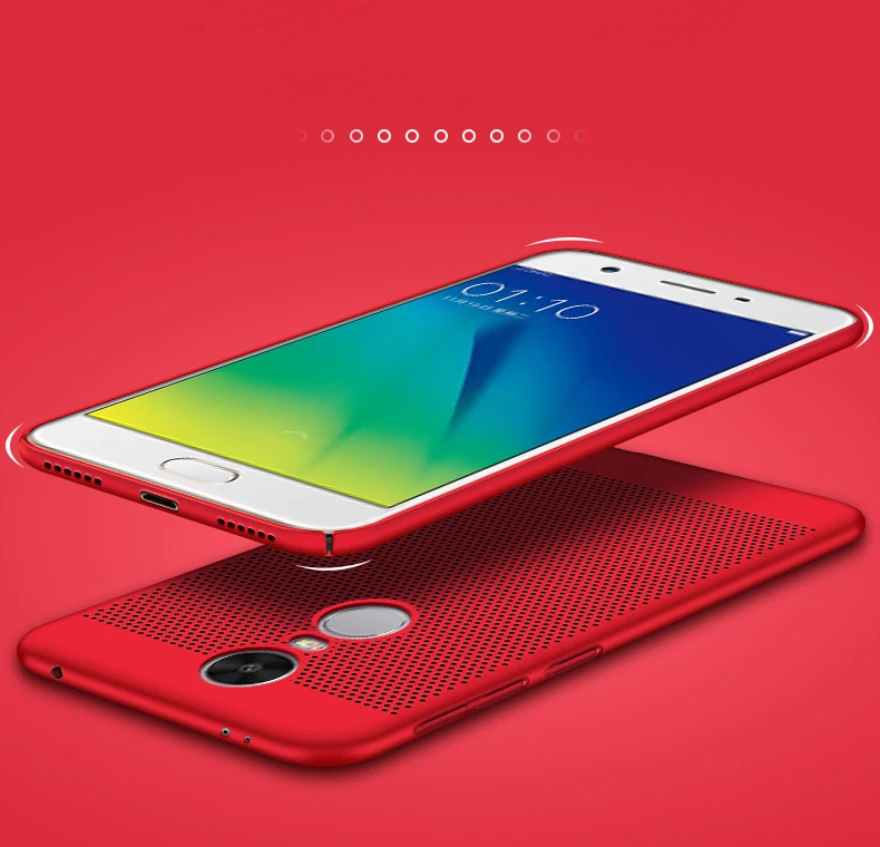 Для Xiaomi Redmi 5 Pro 5A 5 Plus Note 4X 5A 4X4 4A чехол ультра тонкий сетчатый теплорассеивающий чехол для Xiaomi Mi5x A1 жесткий чехол из поликарбоната