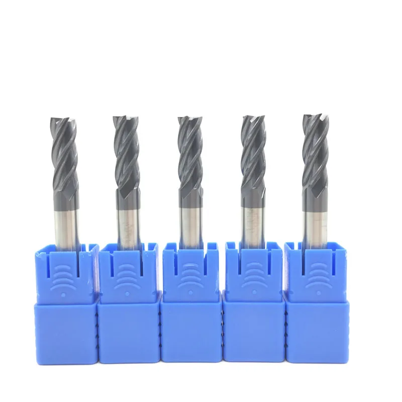 

1PC HRC50 8mm D8X22LXD8X75L Solid Carbide Endmills ENDMILL 4 Flute Standard Length Side milling Slotting Profiling face mill