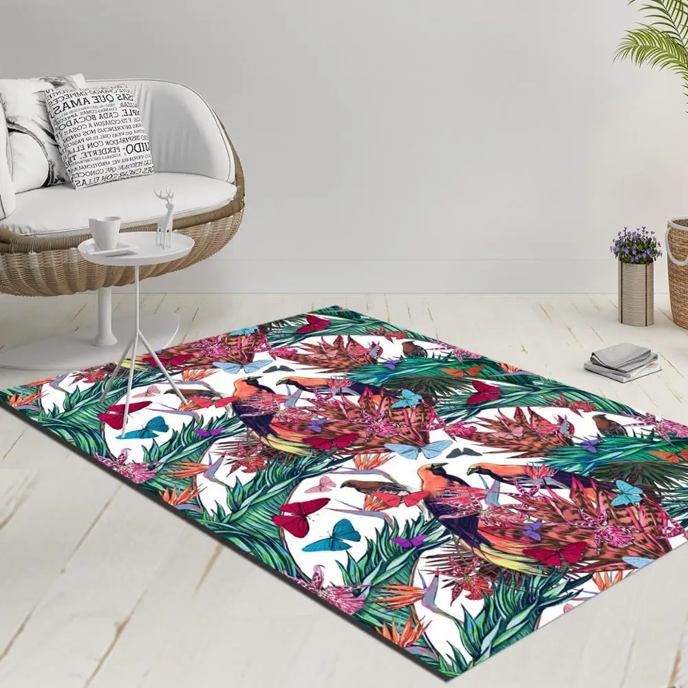 Else Nordec черно-белый ikat скандинавский геометрический 3d принт Противоскользящий килим моющийся декоративный килим Площадь Ковер богемный ковер