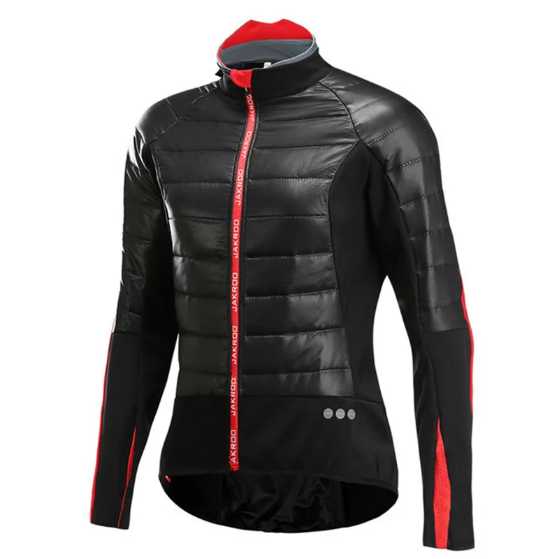 

Jakroo Thunder Bird Women Cotton Cycling Jacket Windproof Thermal Cycling Jersey UV-Block UPF50+ MTB Road Bike Cycling Clothing