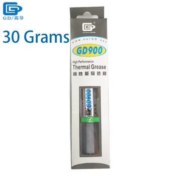 

GD900 Thermal Conductive Paste Grease Silicone Plaster Heatsink Compound Net Weight 30 Grams High Performance For CPU LED BX30