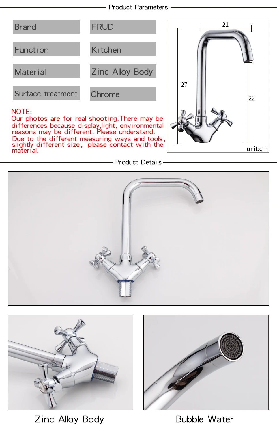 Chrome Sink Faucet 8