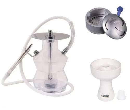 

N3 Stainless Steel Hookah / Shisha Ignis + Hookah Bowl ECO PACK