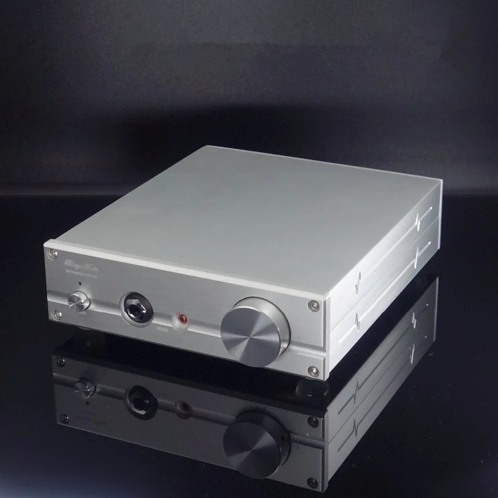 Finished E50 Silver Class A Headphone Amplifier HiFi Power Amp Based on ARCAM circuit Finished E50 Silver Class A Headphone Amplifier HiFi Power Amp Based on ARCAM circuit
