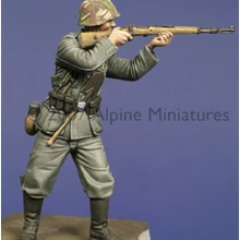[Loong Way Miniatures] альпийские миниатюры 35008 WW2 немецкая пехота в Курске(масштаб 1/35) полимерная миниатюра