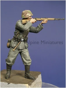 [Loong Way миниатюры] альпийские миниатюры 35008 WW2 немецкая пехота в Курске (масштаб 1/35)
