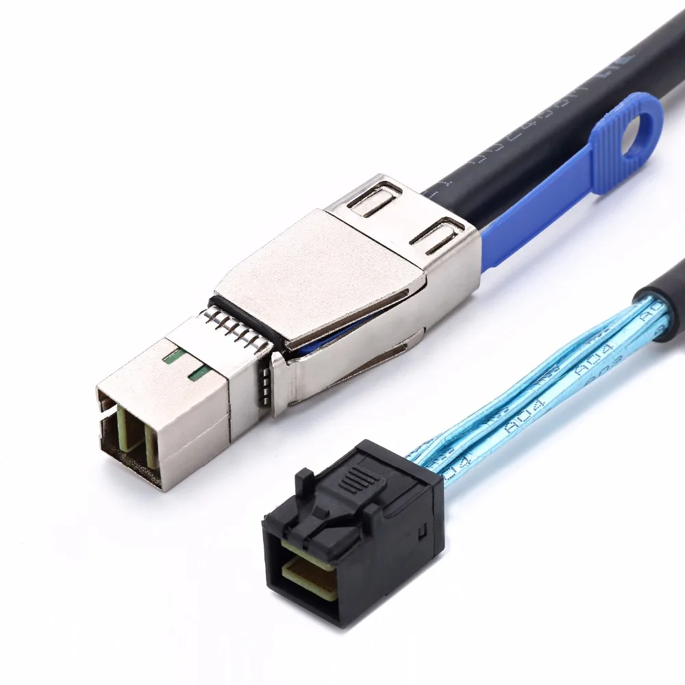 Sas sata кабель Внешний Mini SAS HD 8644 для SFF 8643 передачи данных высокой плотности 1 м 2 м|mini