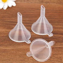 5 шт. Малый Пластик Воронки для Духи Диффузор Бутылка мини жидкого масла Воронки Labs Ktichen Инструменты