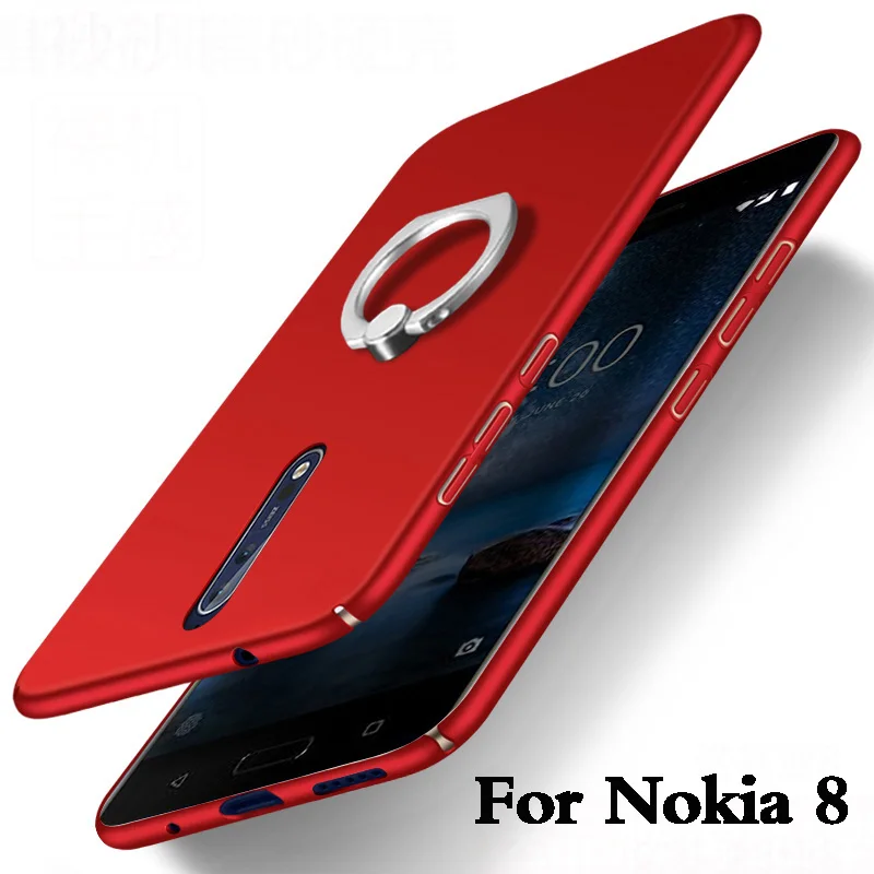 

For nokia 8 case Luxury fundas protection moobile phone shell for nokia 8 Back Cover Hard Plastic armor 5.3" for nokia 8 cover