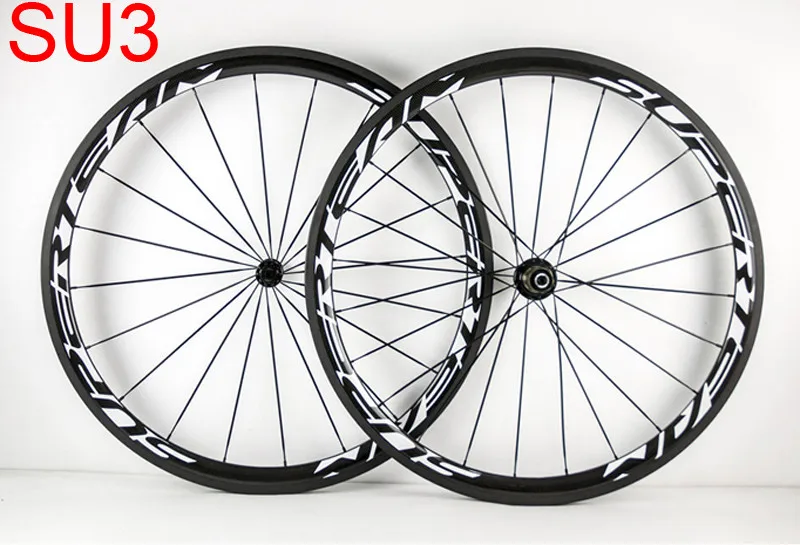 Perfect 700C Road Bike Carbon Wheels 38mm Clincher Tubular Basalt Brake carbon Bicycle Wheelset racing bike carbon fiber wheels 5