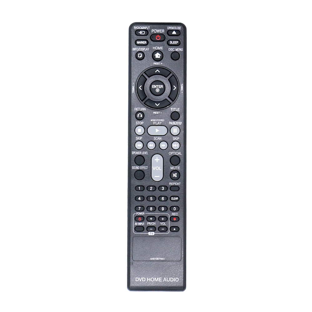 AKB70877941 Дистанционного Управления подходит для LG DVD ДОМАШНИЙ АУДИО Бесплатная