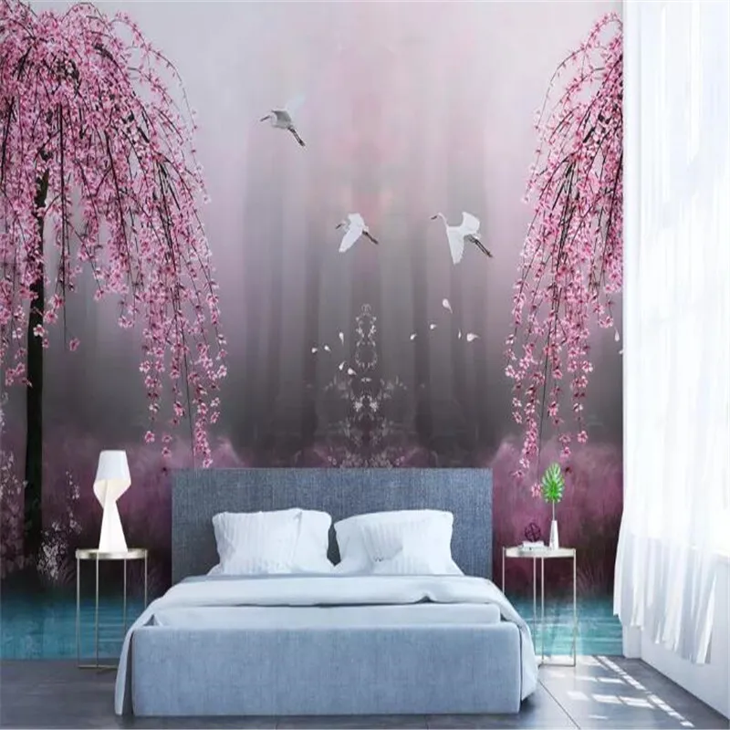 Swan Lake Scenic Wall TV background wall professional production murals wholesale wallpaper mural poster photo wall Swan Lake Scenic Wall TV background wall professional production murals wholesale wallpaper mural poster photo wall