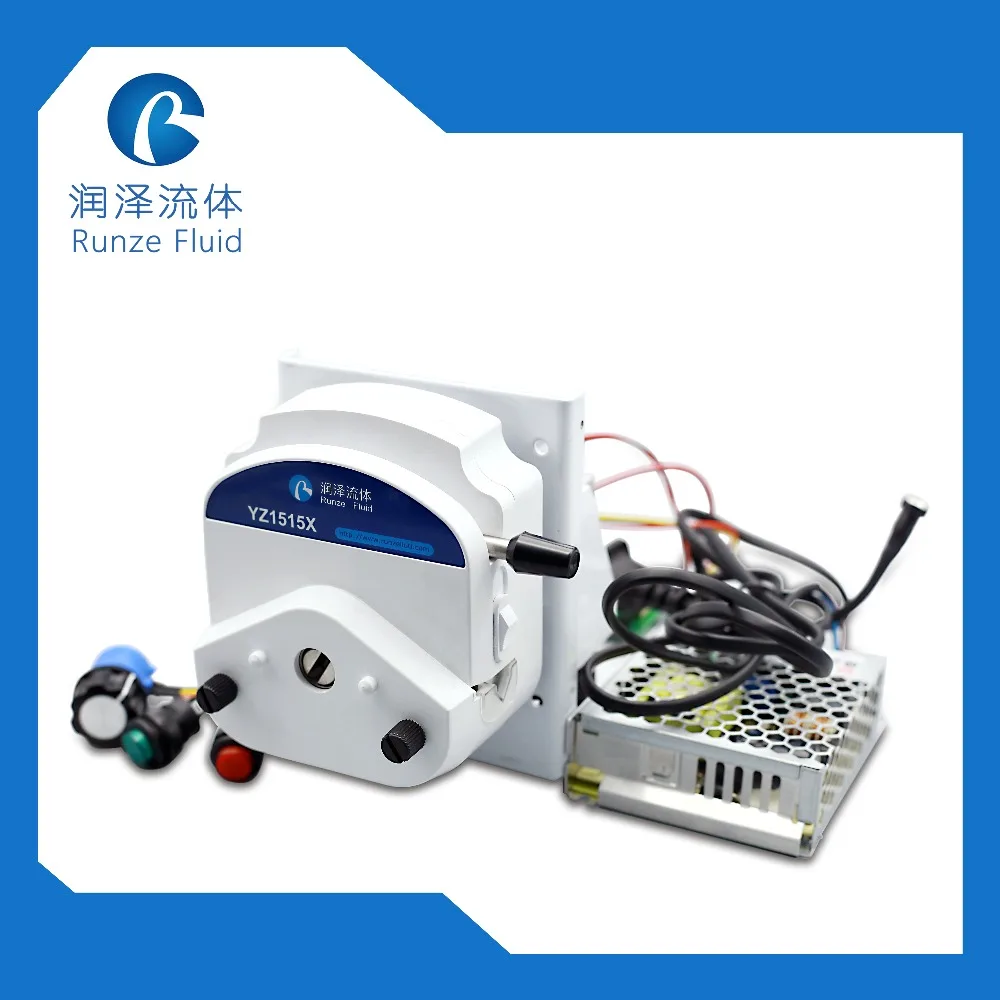 

Chemicals Nutrient Peristaltic Metering Pump with Stepper Motor 110v- 220v Power Supply