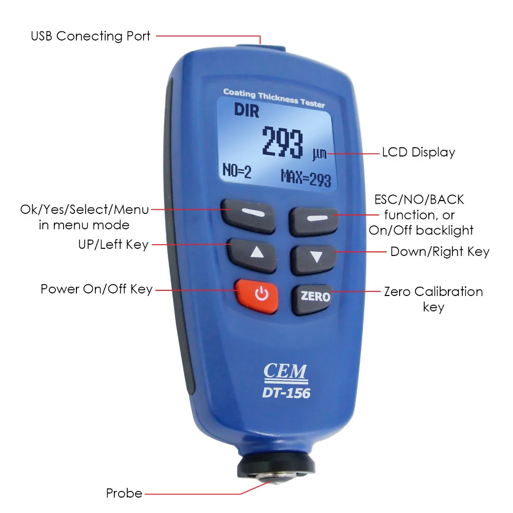 gain-express-gainexpress-Thickness-Gauges-DT-156-Parts