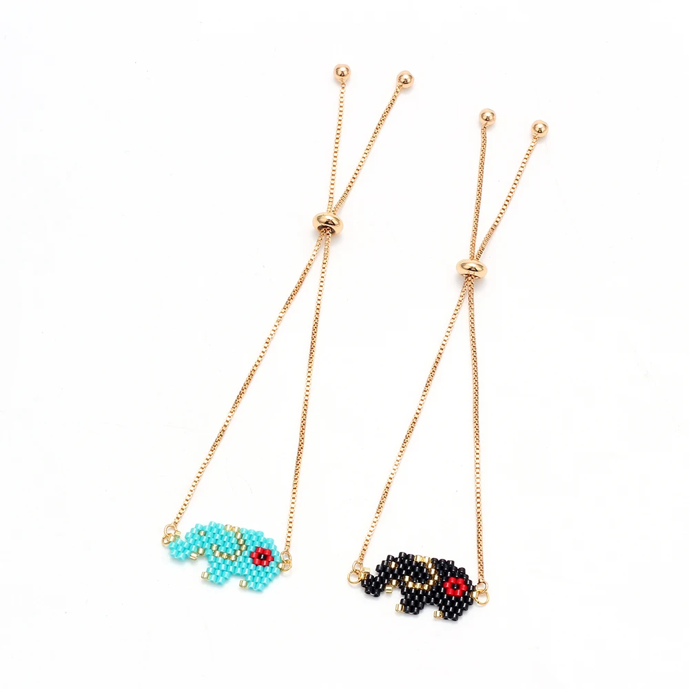 Браслет MEIBEADS MIYUKI Elephant семена браслет богемные украшения подходит для женщин