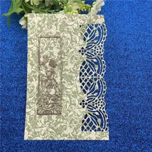 Metal Cutting Dies cut lace edge frame background gate Stencil for DIY Scrapbooking Album Embossing Paper Cards Deco Crafts Die