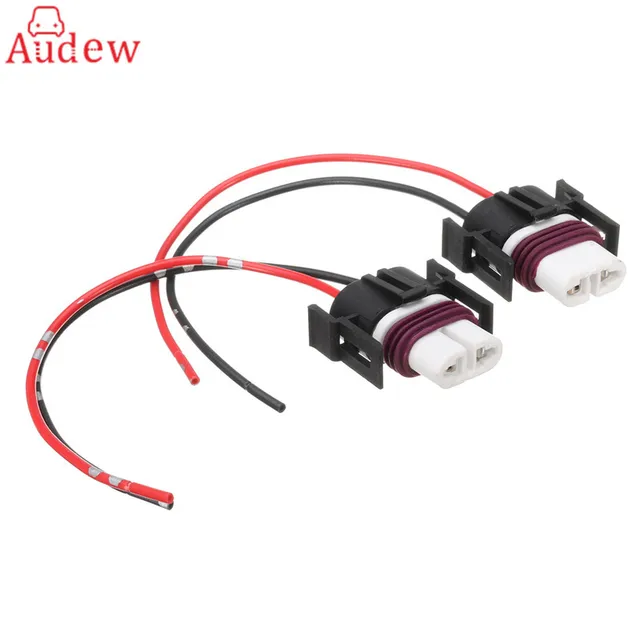 2pcs h11 adapter wiring harness socket car auto fog light wire Wire Harness 2pcs h11 adapter wiring harness socket car auto fog light wire connector cable plug for hid led headlight lamp bulb