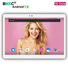Free Shipping 10 inch Android 7 0 4G LTE tablet pc 10 Core 4GB RAM 64GB