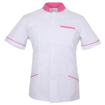 

CASACA SENORA MANGAS CORTAS UNIFORME LABORAL MEDICO ENFERMERI CLINICA LIMPIEZA VETERINARIA SANIDAD HOSTELERIA - REF.701