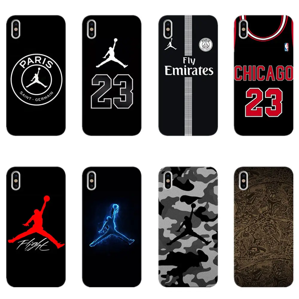 

Fashion Jordan 23 phone Case for iPhone Max XR XS X 5 5s 6 6s 6plus 7 7plus 8 8plus basketball Sports Cover