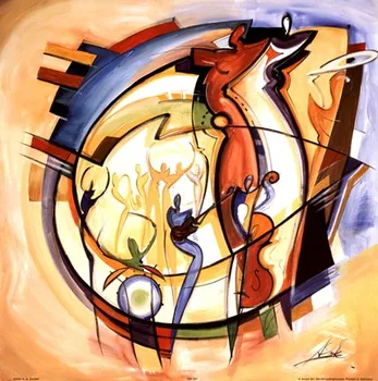 

High quality Oil painting Canvas Reproductions Remembering Wes II by Gockel Alfred hand painted