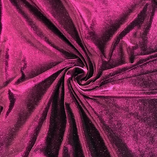 Maroon Бархат стрейч с блестящим покрытием, непрерывный крой, 2 способа растягивания, велюровая ткань стрейч, швейная одежда, мода DIY - Цвет: Maroon