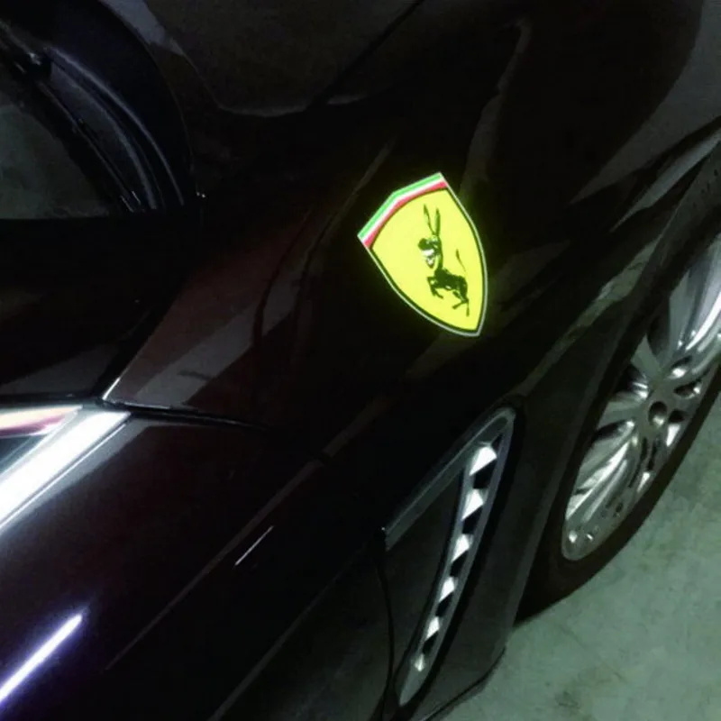 2pcs New Funny Car Window Bumper Body Donkey Sticker Decal Styling Accessories Fit For Ferrari Ford Mustang 2pcs New Funny Car Window Bumper Body Donkey Sticker Decal Styling Accessories Fit For Ferrari Ford Mustang