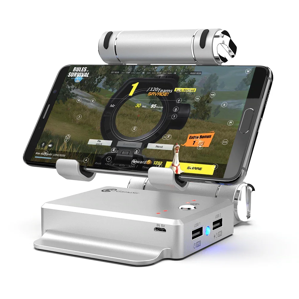  GameSir X1 For PUBG Game BattleDock Keyboard and Mouse Converter for Hot FPS RoS Mobile Phone Games