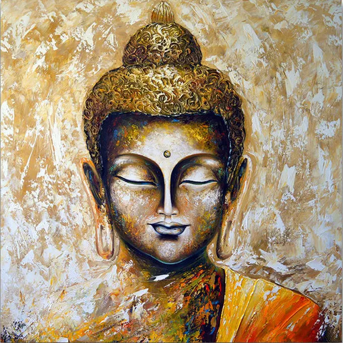 

5D DIY Diamond embroidery Buddha portrait square Diamond Painting Cross Stitch sets Diamond puzzle Rhinestone Home Decoration
