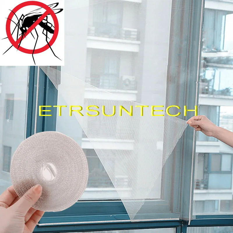 

400pcs 150*130cm Anti Mosquito Net For Kitchen Window Net Mesh Screen Mosquito Mesh Curtain Protector Insect Bug Fly Mosquito