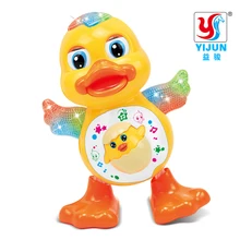 YIJUN TOYS Baby Toys EQ Flapping Yellow Duck Infant Brinquedos Bebe Electrical Universal Toy for Children Kids 1-3 years old