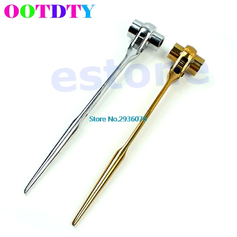 

OOTDTY Useful Hexagon Scaffold Podger Ratchet Spanner Ratcheting Socket Wrench Tool APR3_10