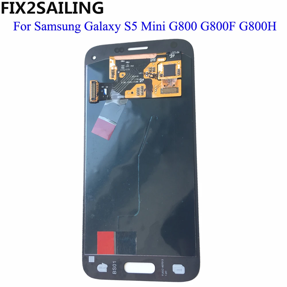 

For Samsung Galaxy S5 Mini G800 G800F G800H 100% Tested Working Super AMOLED LCD Touch Screen Assembly Digitizer