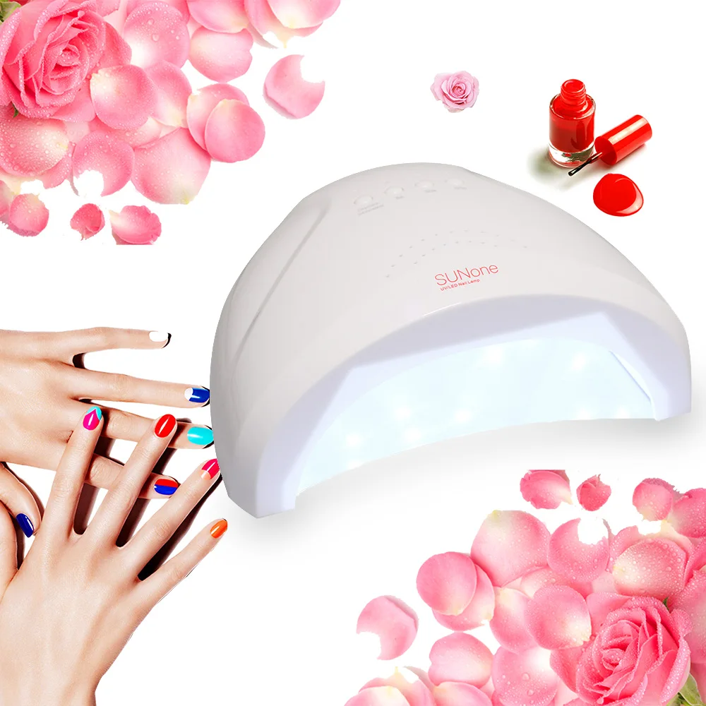 

SUNone UV LED Professional 48W Manicure Tool LED UV Phototherapy Nail Gel Lamp for All Types Gel Lamp Nail Apply for US/EU Plug