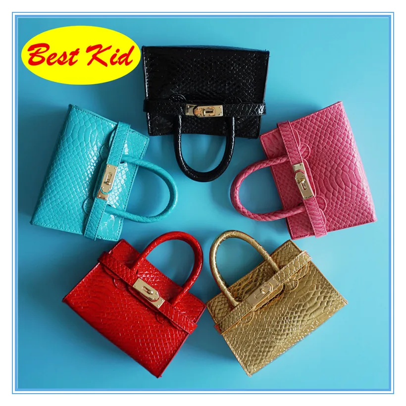 

BestKid Bags! New Sale Childrens Handbags as Shoulder bags for Shopping Baby girls Small Totes Kids Leather Totes Wallets SMT010