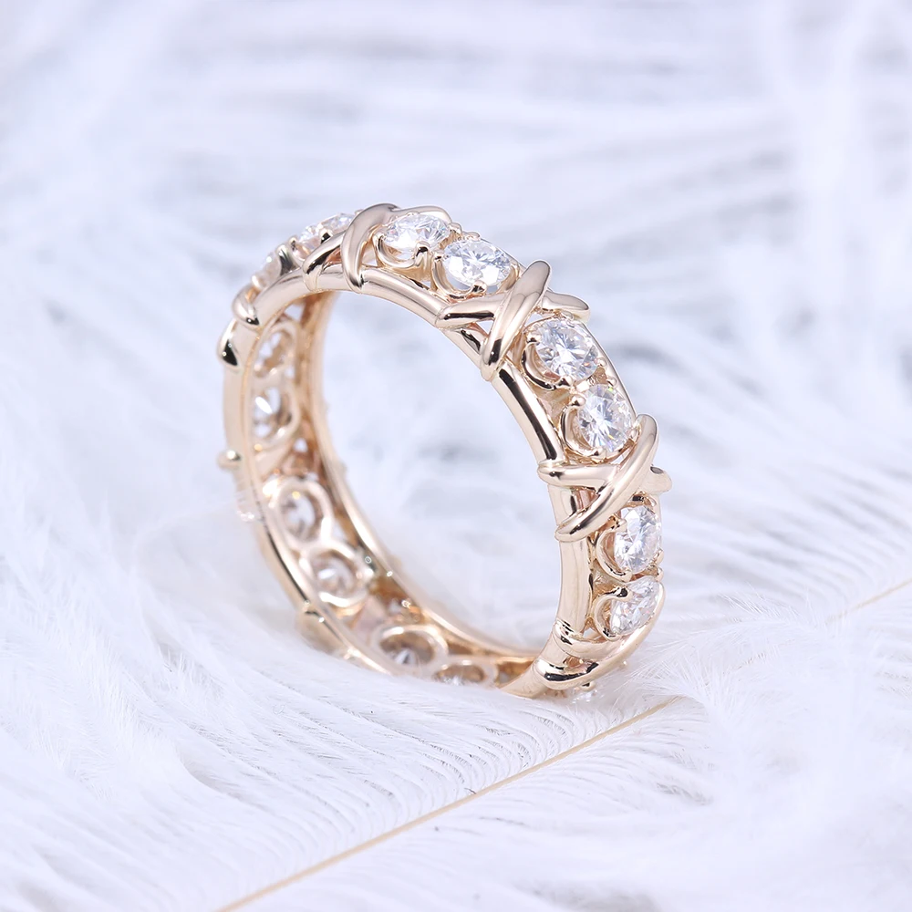 tiffiny diamond ring moissanite engagement ring (10)