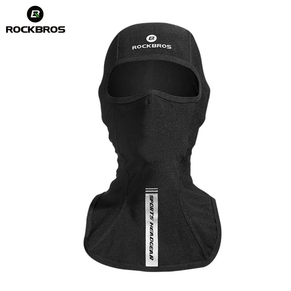 

ROCKBROS Thermal Skiing Bibs Windproof Snowboard Cap Ski Face Mask Winter Scarf Neck Warmer Cycling Bicycle Cap Camping Headgear