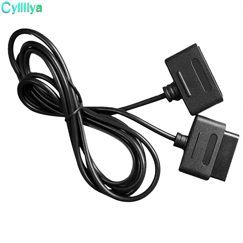 

1.8m Game Controller Cable Game Extension Cable Cords Data Transfer Cables Replacement for Nintendo SNES Controller 50pcs/lot