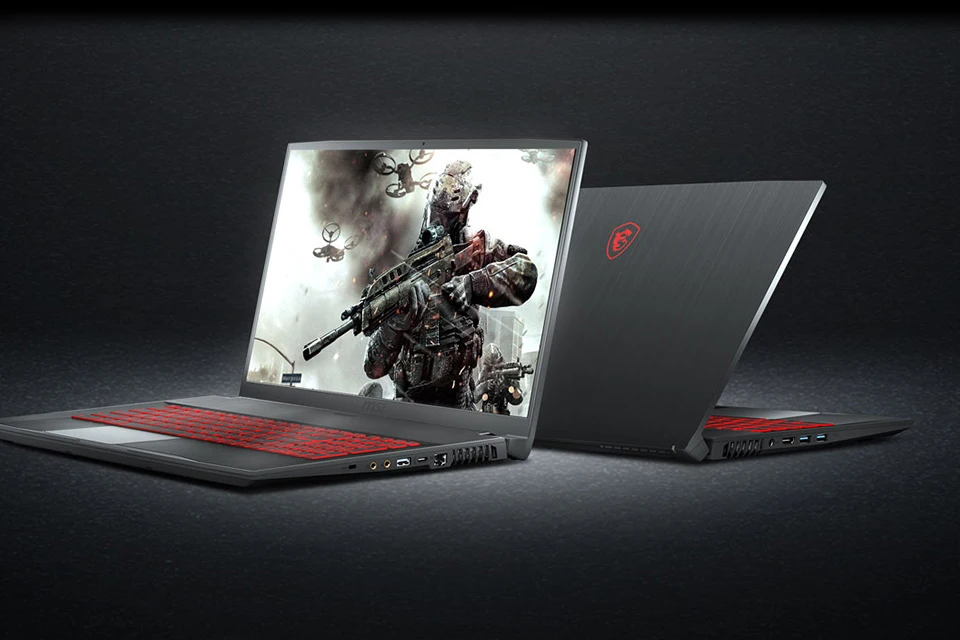 Игровой ноутбук MSI GF75 8RC-206RU 17.3" FHD IPS 60Hz/ i5-8300H/8GB/1TB+128GB SSD/GTX 1050/Win 10 Black(9S7-17F112-206