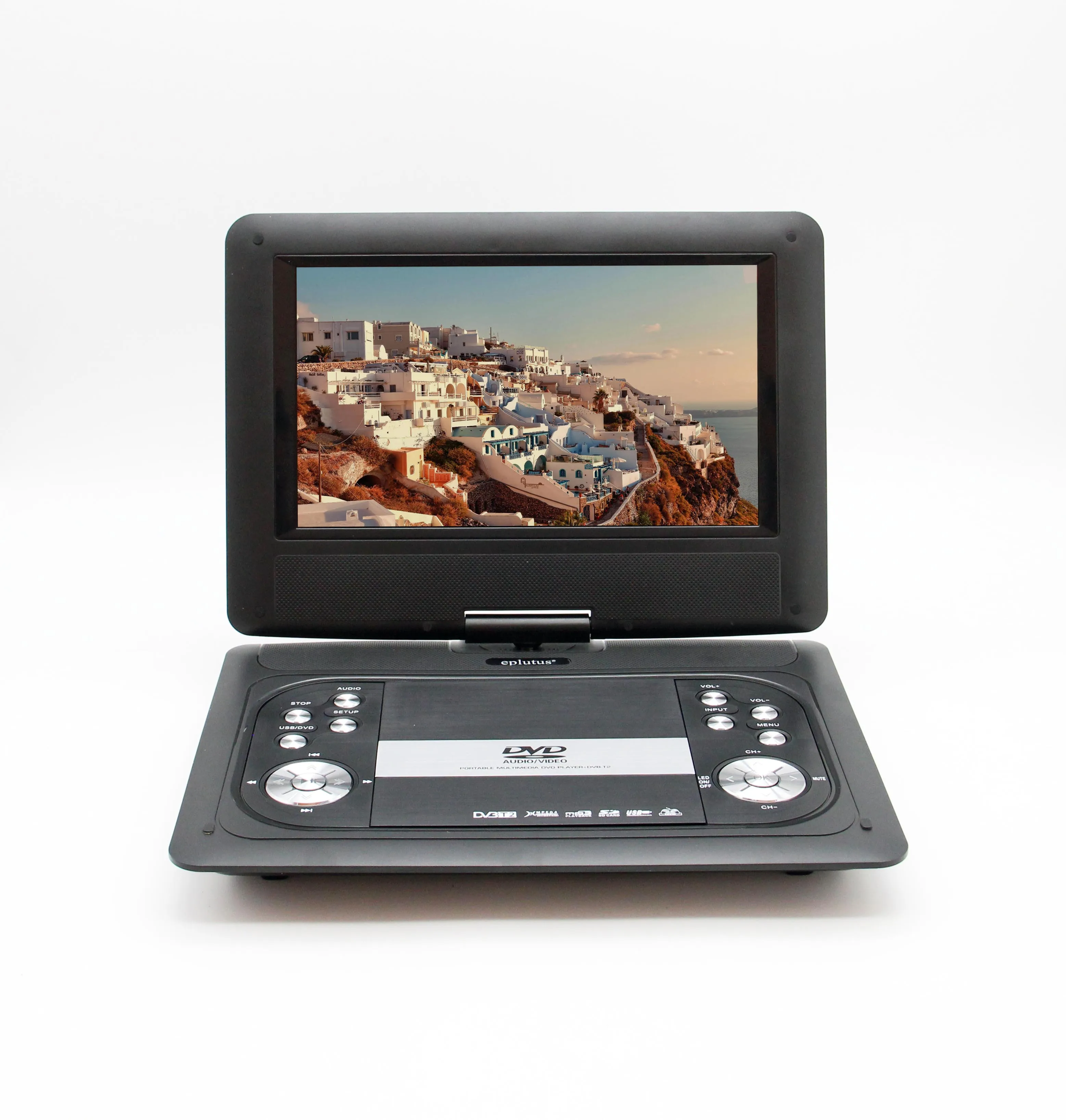 

Eplutus EP-1029T Portable DVD Player 10.1 inch Swivel DVD Player USB Portable TV Portatil DVD Player TV Car Charger