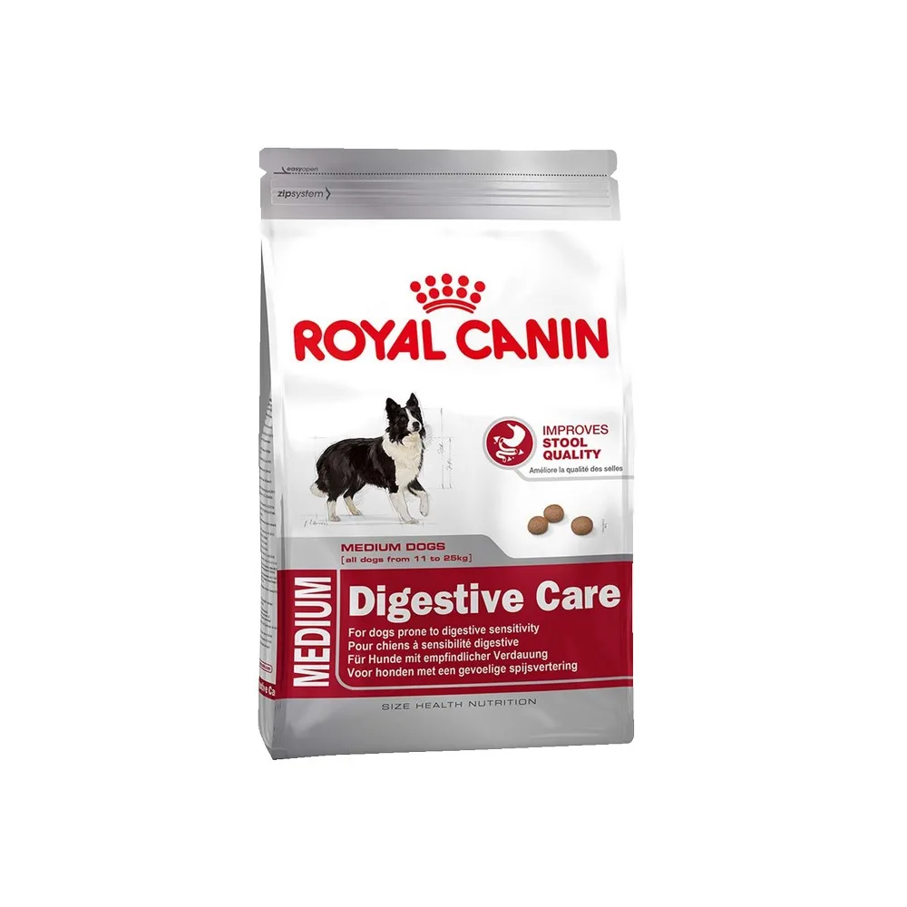 Royal Canin Medium Digestive Care корм для собак средних пород с чувствительной пищеварительной системой, 15 кг