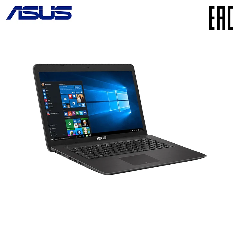 Ноутбук Asus X756UV-TY042T/17.3 "/Ci3-6100U/4 ГБ/1 ТБ/GT920MX 2 ГБ/DVD-RW/Win10/Коричневый (90NB0C71-M00420) |