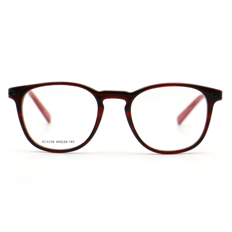 FEIDA модные негабаритные очки оправа для женщин брендовая дизайнерская металлическая оправа для очков женские большие очки с прозрачными линзами BC4299 - Цвет оправы: orange black